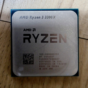 amd 라이젠 3300x cpu 팝니딘(기쿨포함)