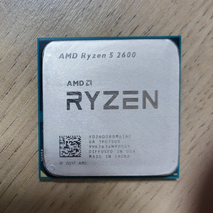 amd 라이젠 2600 cpu 팝니다(기쿨포함)