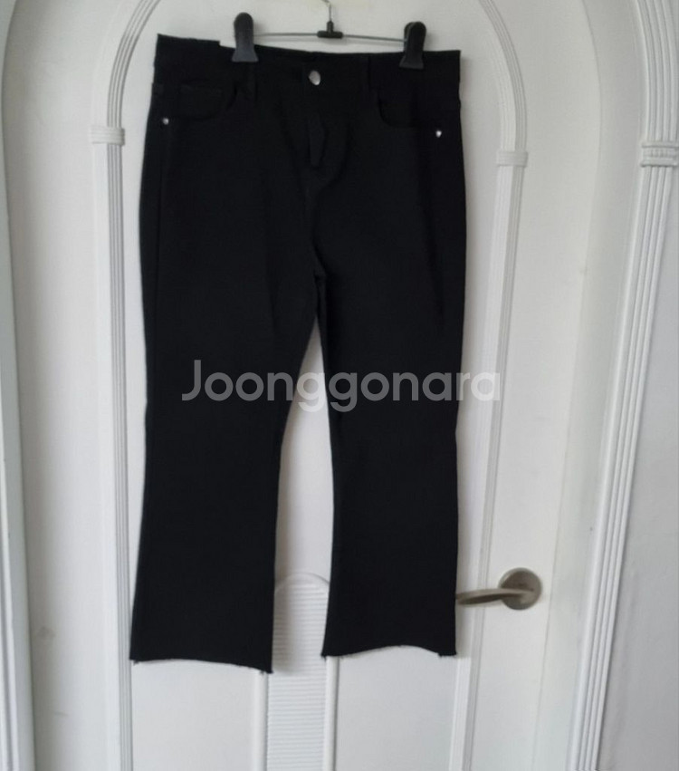 여성스판 블랙진 XL--0