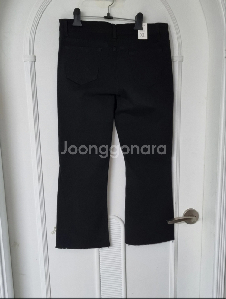 여성스판 블랙진 XL--1