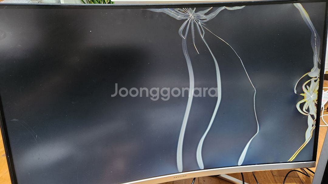 한성 3257 커브드 모니터 보드--3