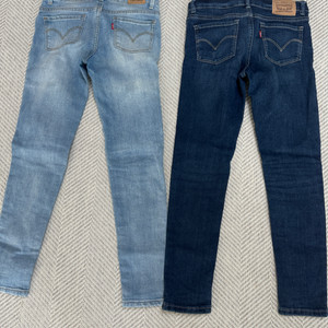 Levis 청바지710슈퍼스키니아동바지2벌