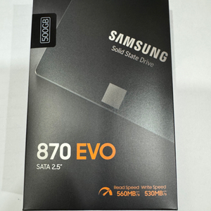 삼성 ssd 870 evo 500gb 미개봉