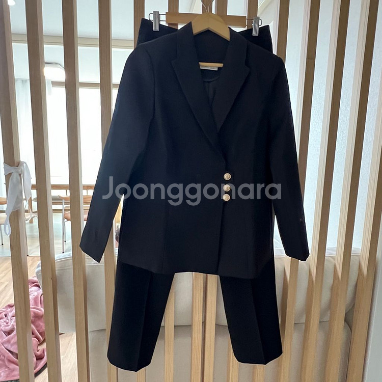 [새제품] 블랙 여성 정장 2XL--1