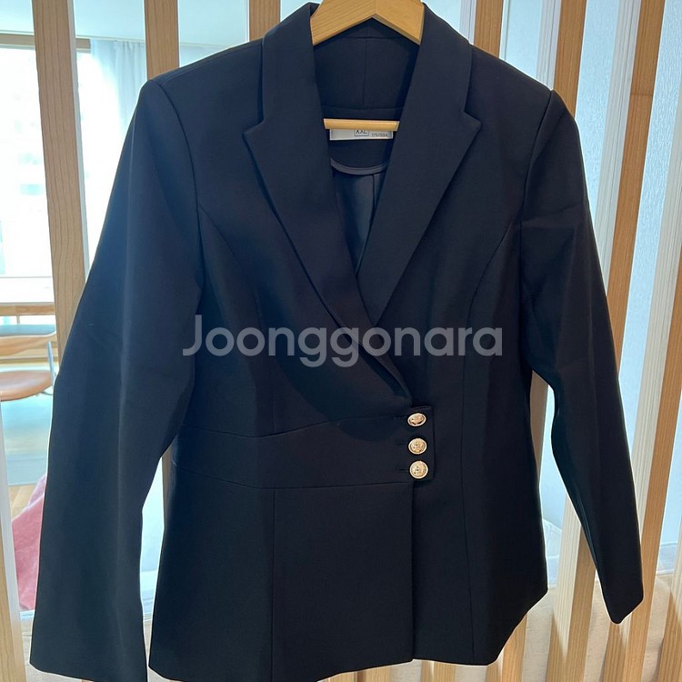[새제품] 블랙 여성 정장 2XL--5
