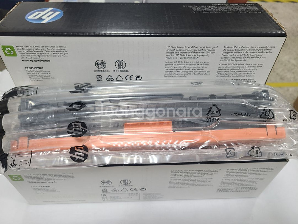 HP CE320~~323A (128) 4색정품--1