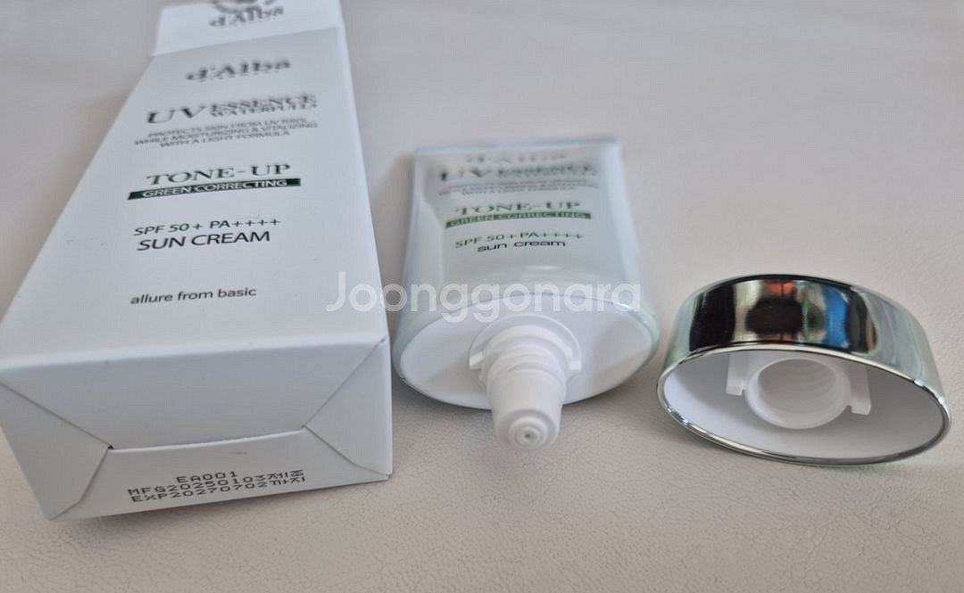 달바 클린 티트리 리포좀 톤업 선크림 그린 50ml--2