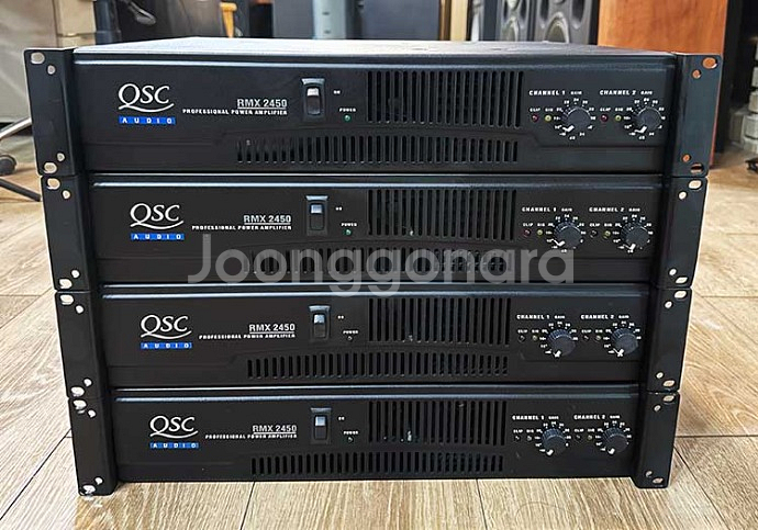 QSC 파워앰프 RMX2450 (750W x 2)--0