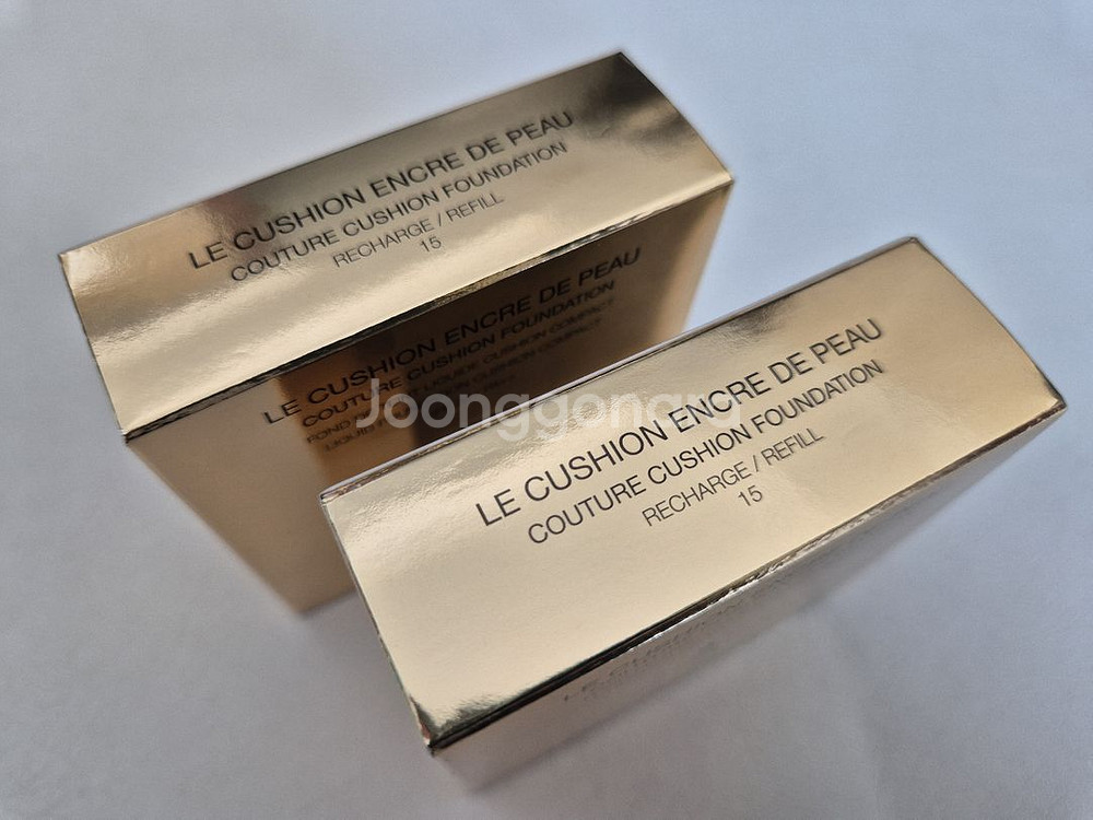 입생로랑 엉크르 드 뽀 쿠션 리필 15호--2