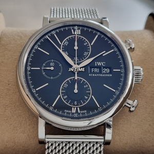 IWC 포르토피노 크로노 그래프 42mm 검판