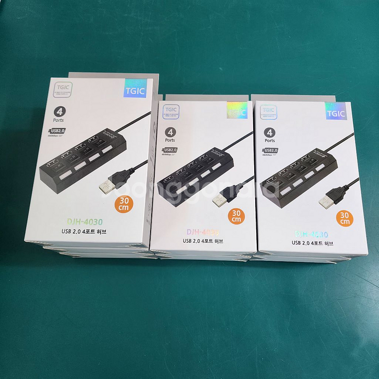 대진씨엔앰DJH-4030 USB2.0 4포트허브 10개--1