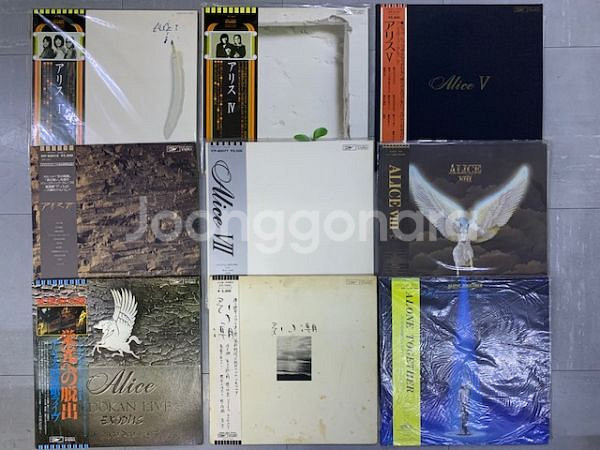 일본 [J-Pop] 명반 LP 66 장 세트 좋은 내용--0