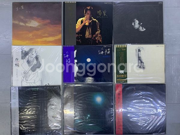 일본 [J-Pop] 명반 LP 66 장 세트 좋은 내용--1