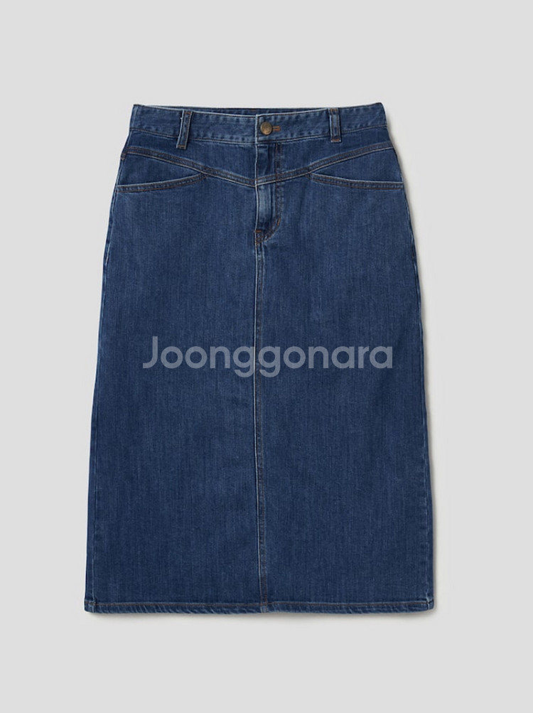 빈폴레이디스 빈폴 데님 스커트 치마--1
