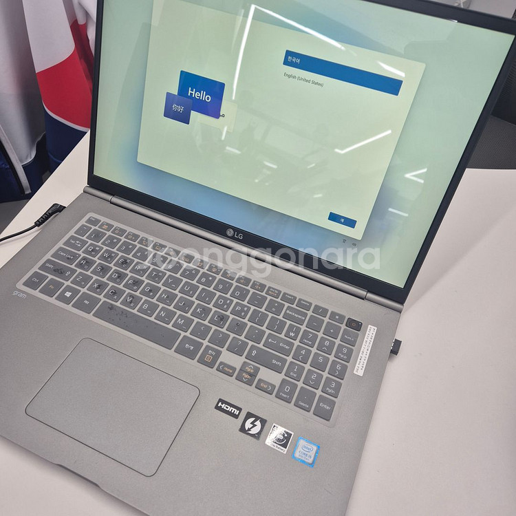 LG 그램 17Z990-VA5BK 노트북 판매합니다!--4