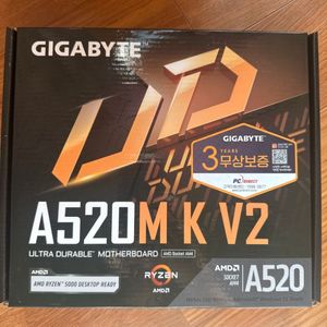 [1회착용] 기가바이트 A520M K V2