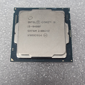 CPU i5-9400F 입니다