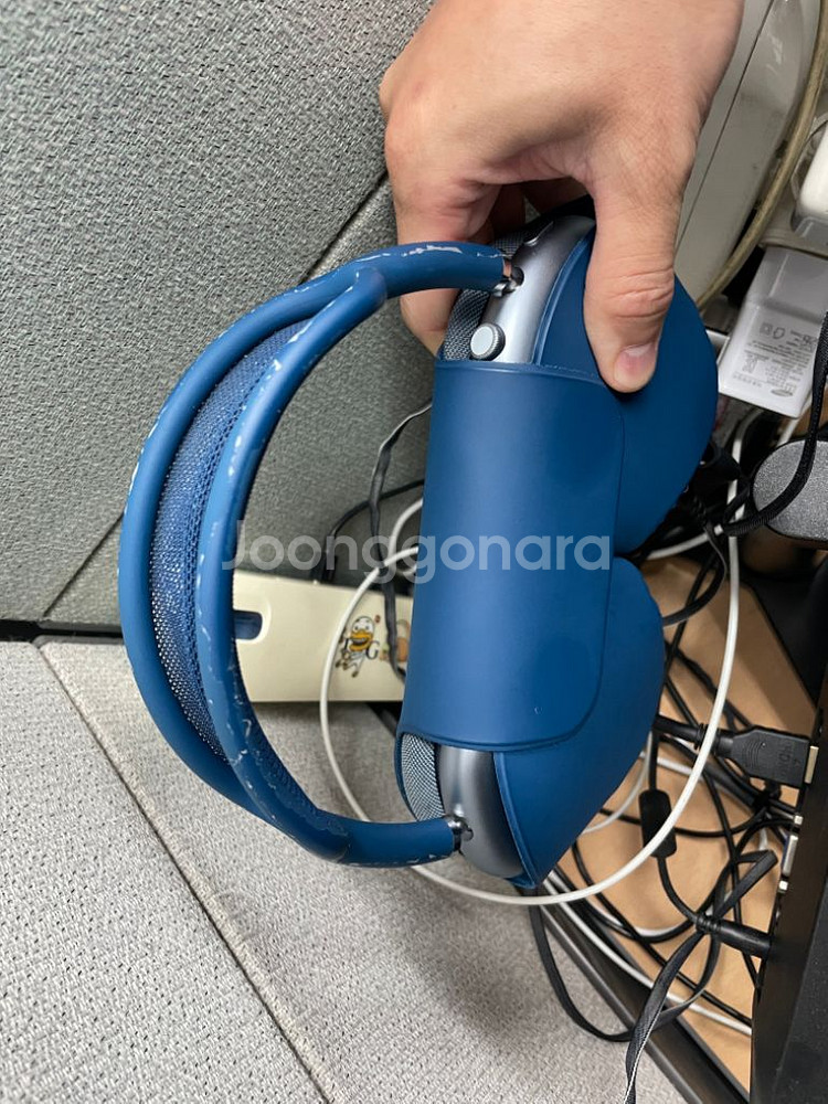 에어팟맥스 스카이블루--3