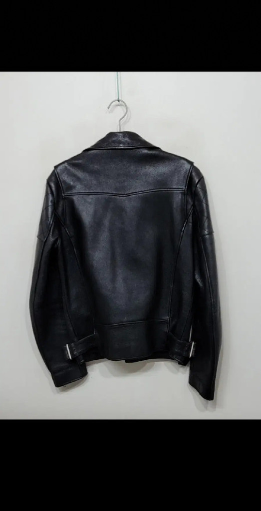 (S) 비바스튜디오 가죽 자켓 블랙 라이더자켓 소가죽--4