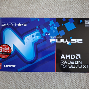 SAPPHIRE 라데온 RX 9070 XT PULSE