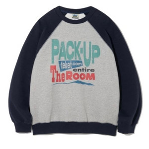 테켓 맨투맨 pack-up sweatshirt M