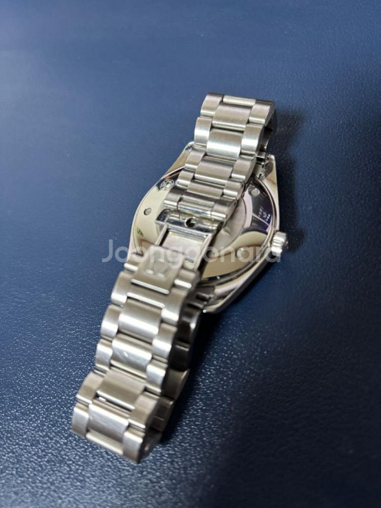 오메가 아쿠아테라 쿼츠 39mm 검판--6
