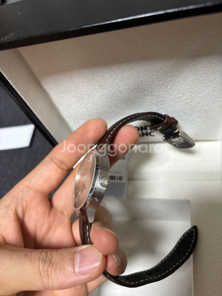 몽블랑 헤리티지 문페이즈 몽씬문 39mm 시계--4