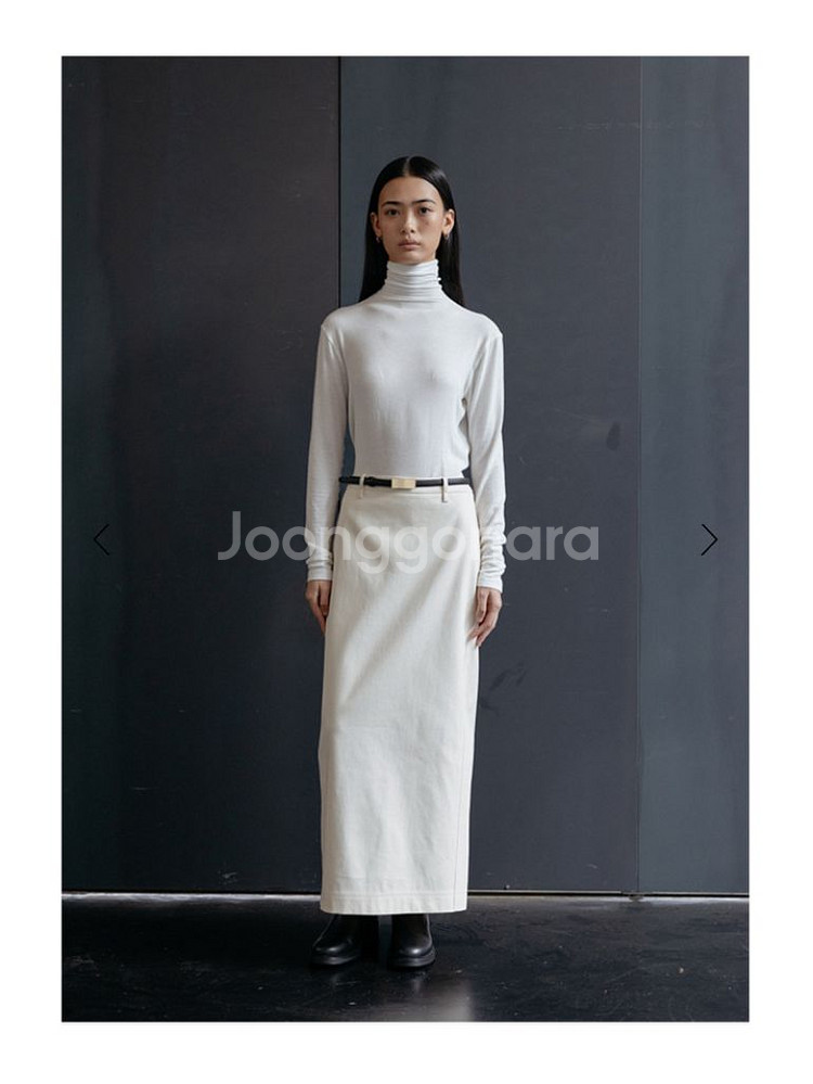 le17 르17 COTTON STRAIGHT SKIRT--4