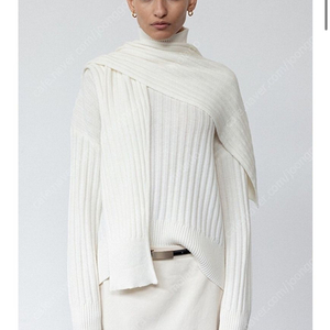 le17 RIBBED TURTLENECK&MUFFLER