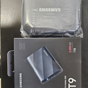 (미개봉) 삼성 외장 ssd T9 1TB 국내 정발