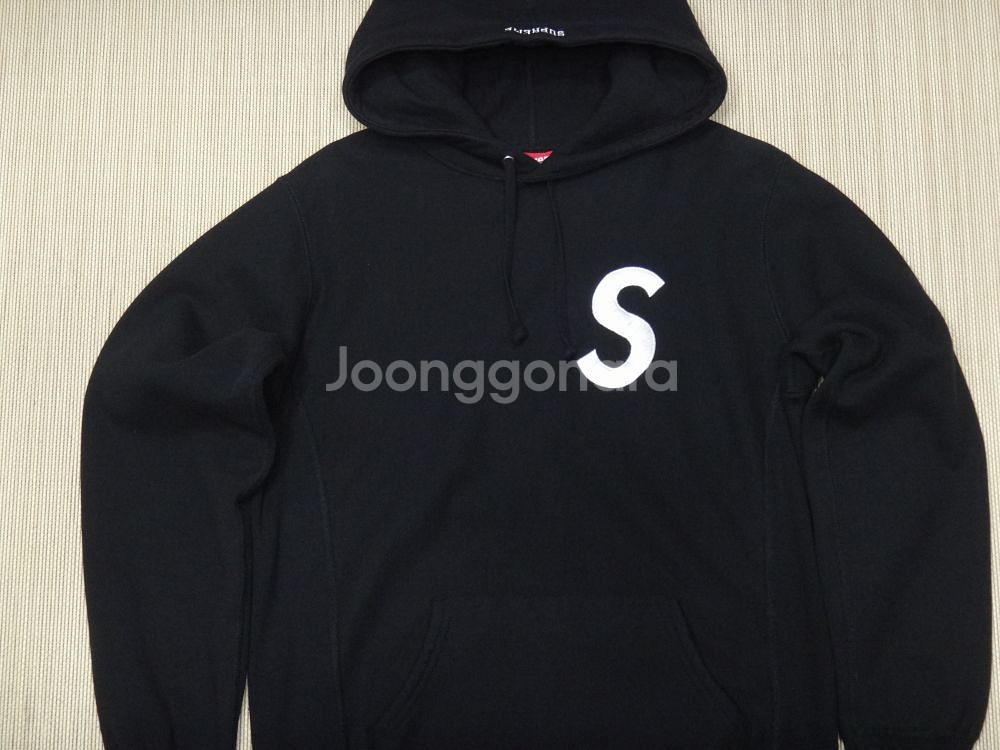 (M) 슈프림 Supreme 자수로고 기모 후디 남성--2