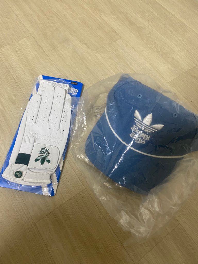 아디다스골프x보기보이즈 골프모자/골프장갑