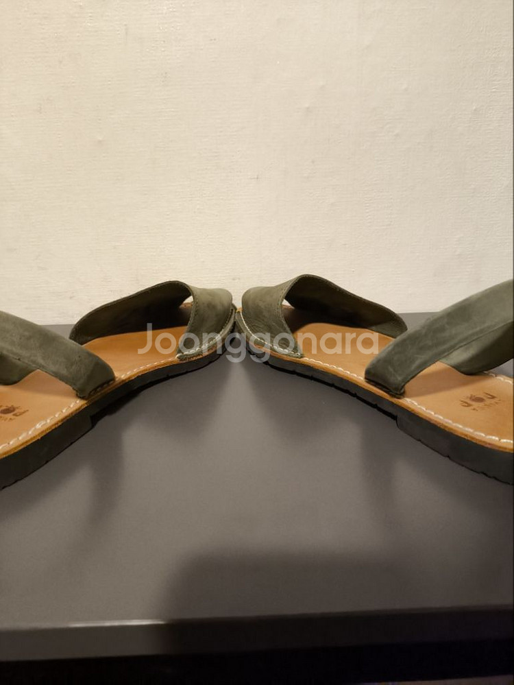 260mm 아바카팝 스페인 가죽샌들--5
