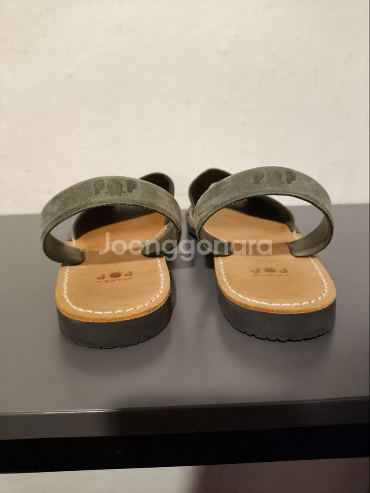 260mm 아바카팝 스페인 가죽샌들--4