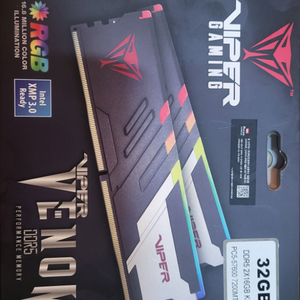 Viper Gaming DDR5 32GB RAM 램32