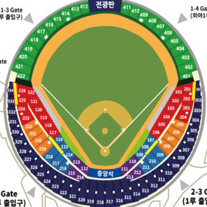 3/28 28일 두산 vs 삼성 3루 오렌지 2연석