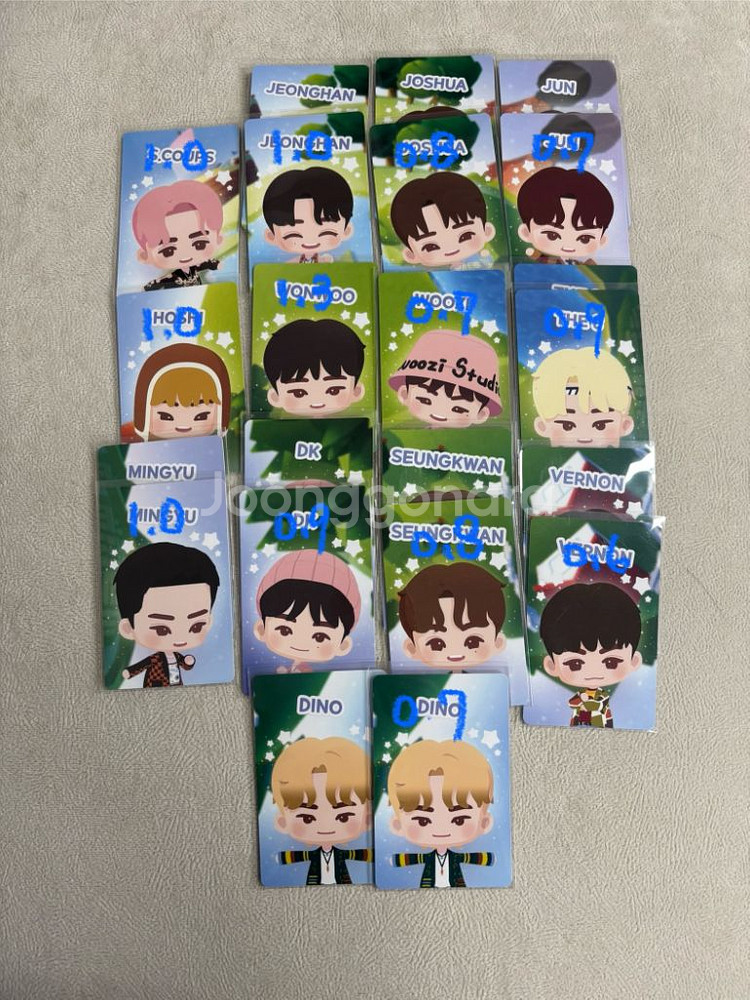 세븐틴 퍼즐세븐틴 포카 판매--0