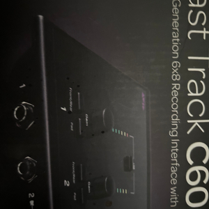 M-audio Fast Track C600 판매