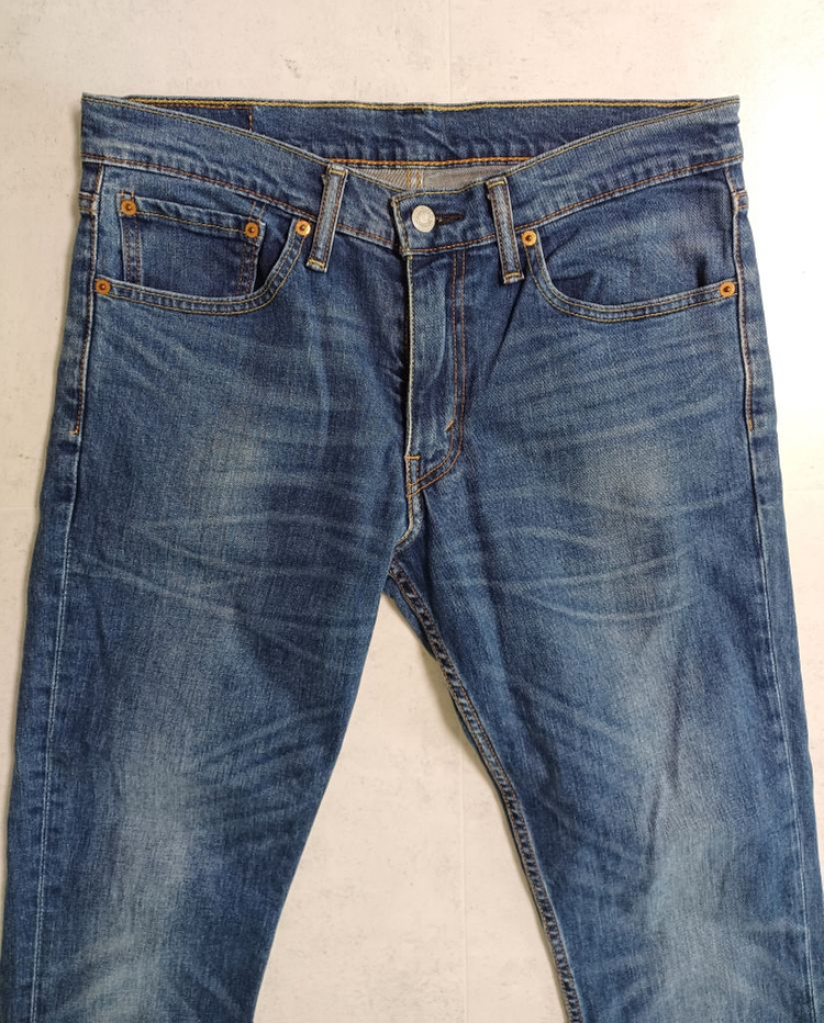 리바이스 511 슬림핏 데님 일자청바지 (스판32) 이미지