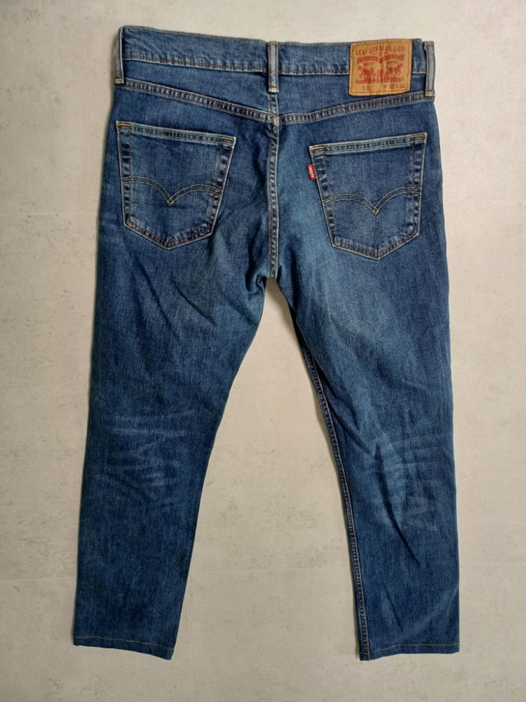 리바이스 511 슬림핏 데님 일자청바지 (스판32) 이미지