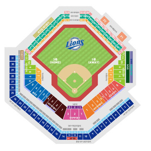삼성 vs 키움 3/22(토) 3루 SKY석