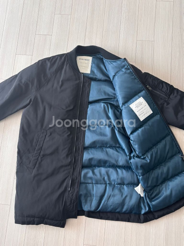 카이아크만 덕다운 롱항공점퍼 L--2