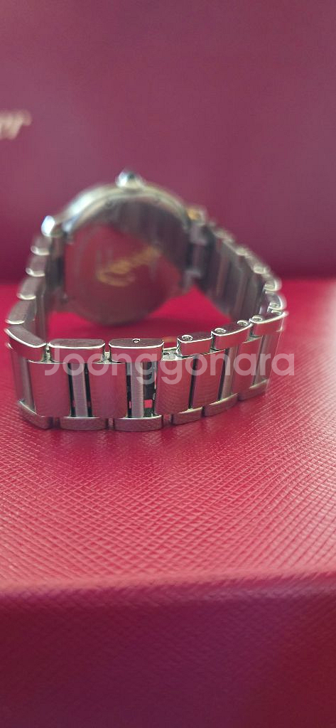 까르띠에 시계 롱드 머스트 스틸 36mm--8