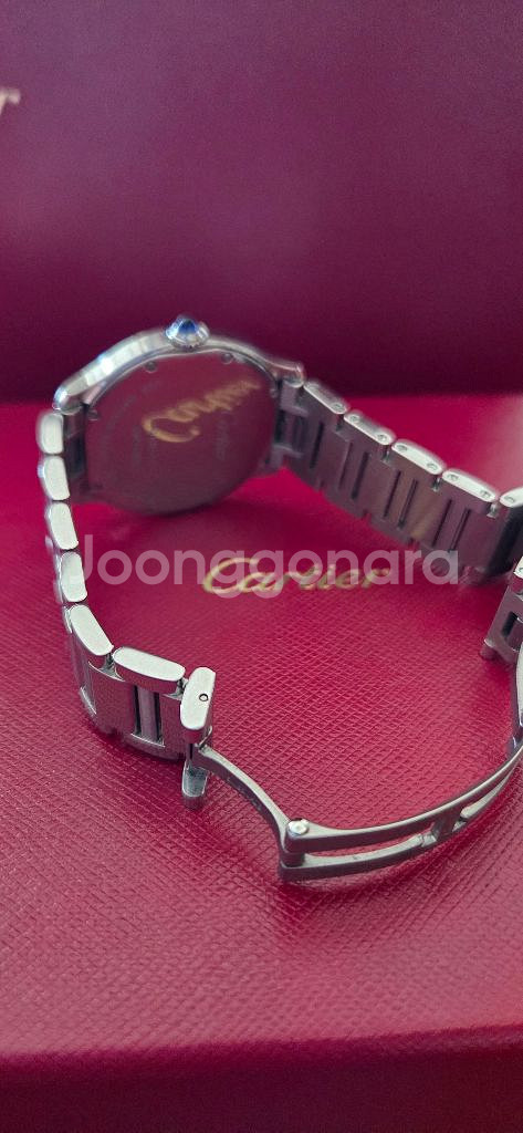 까르띠에 시계 롱드 머스트 스틸 36mm--7