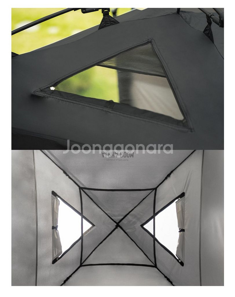 카즈미 알파룸 오토 텐트 샤워텐트 새상품--3
