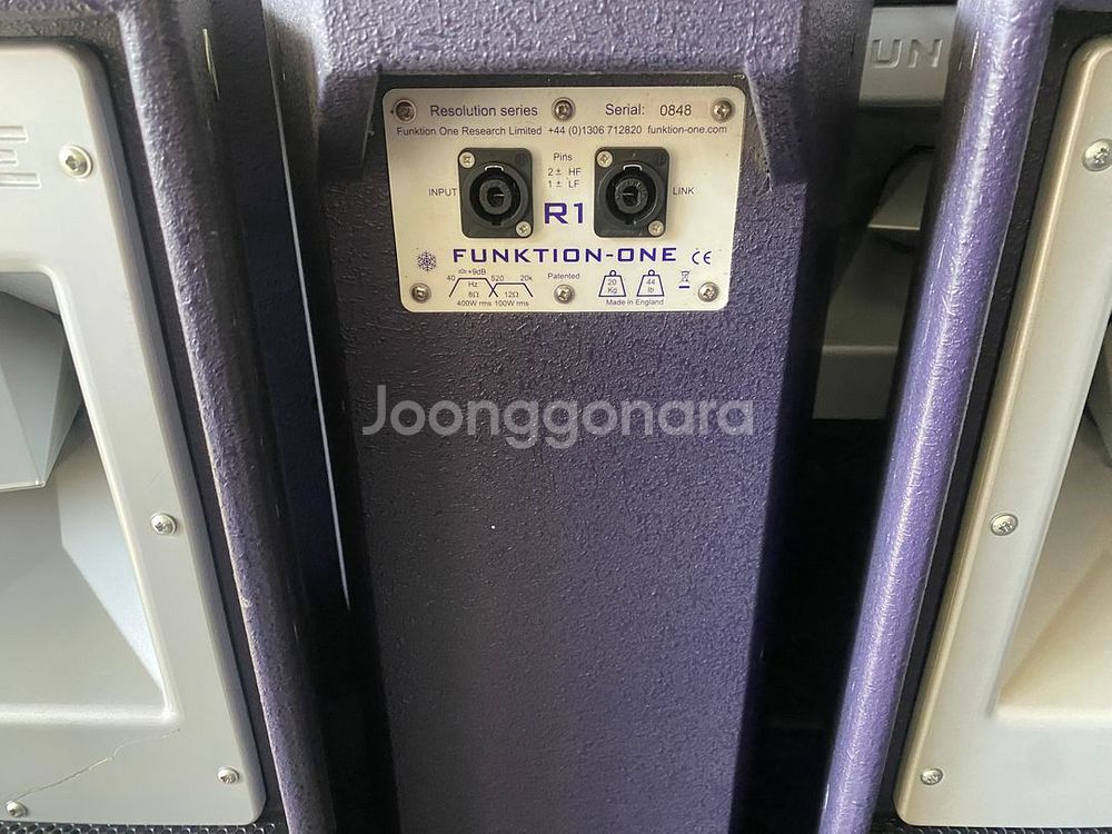 Funktion-one Res1 스피커 팝니다--1