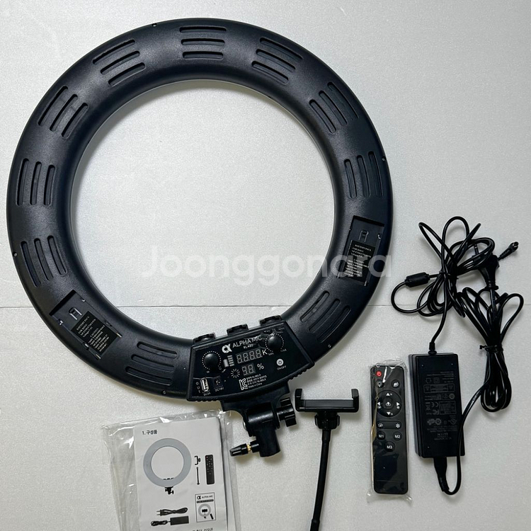 알파믹 RL480 18인치 대형 LED 링라이트--1