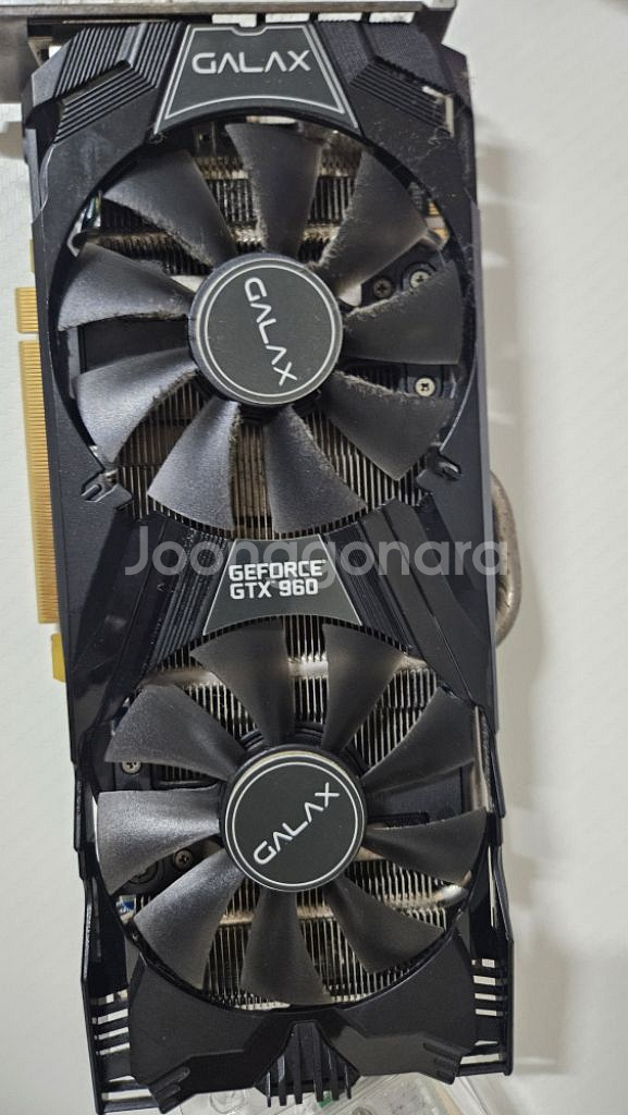 라이젠3500x 갤럭시 gtx960, 삼성 램 8기가--1