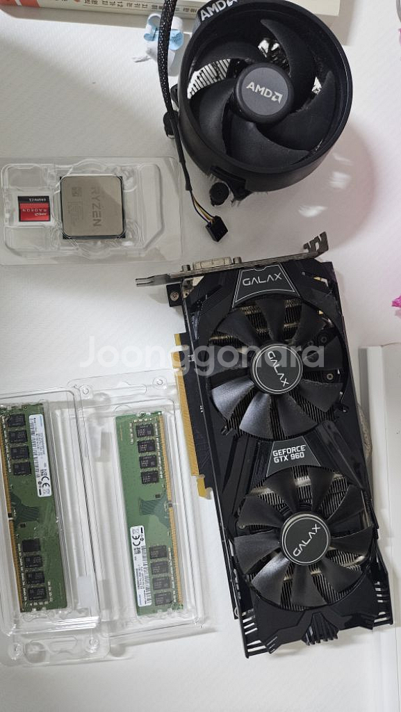 라이젠3500x 갤럭시 gtx960, 삼성 램 8기가--7
