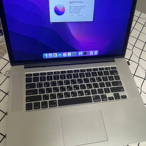 맥북프로 Retina 15-inch Mid 2015